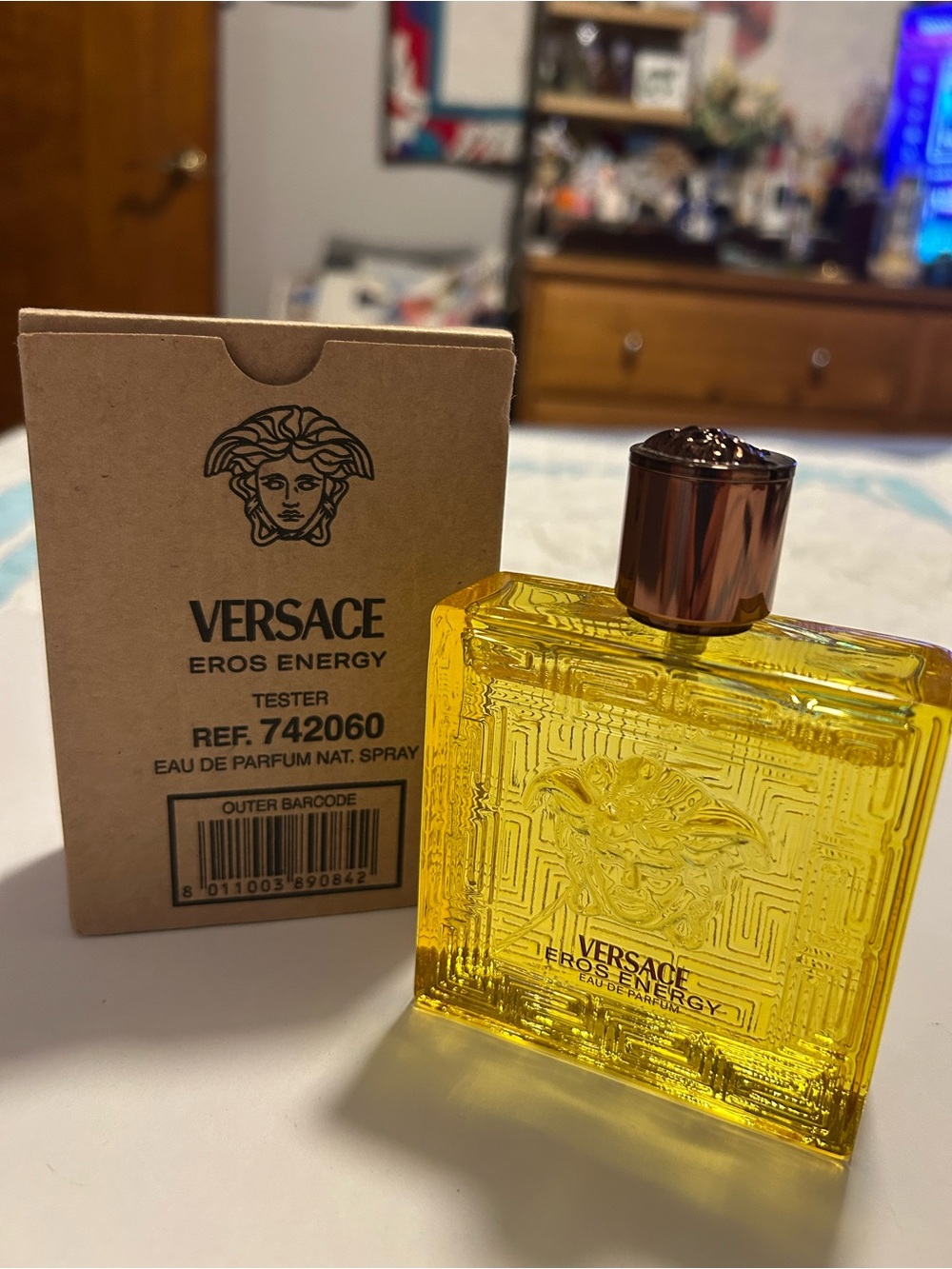 Versace Eros Energy 100ml/3.4fl oz with box excellent - Picture 2 of 10